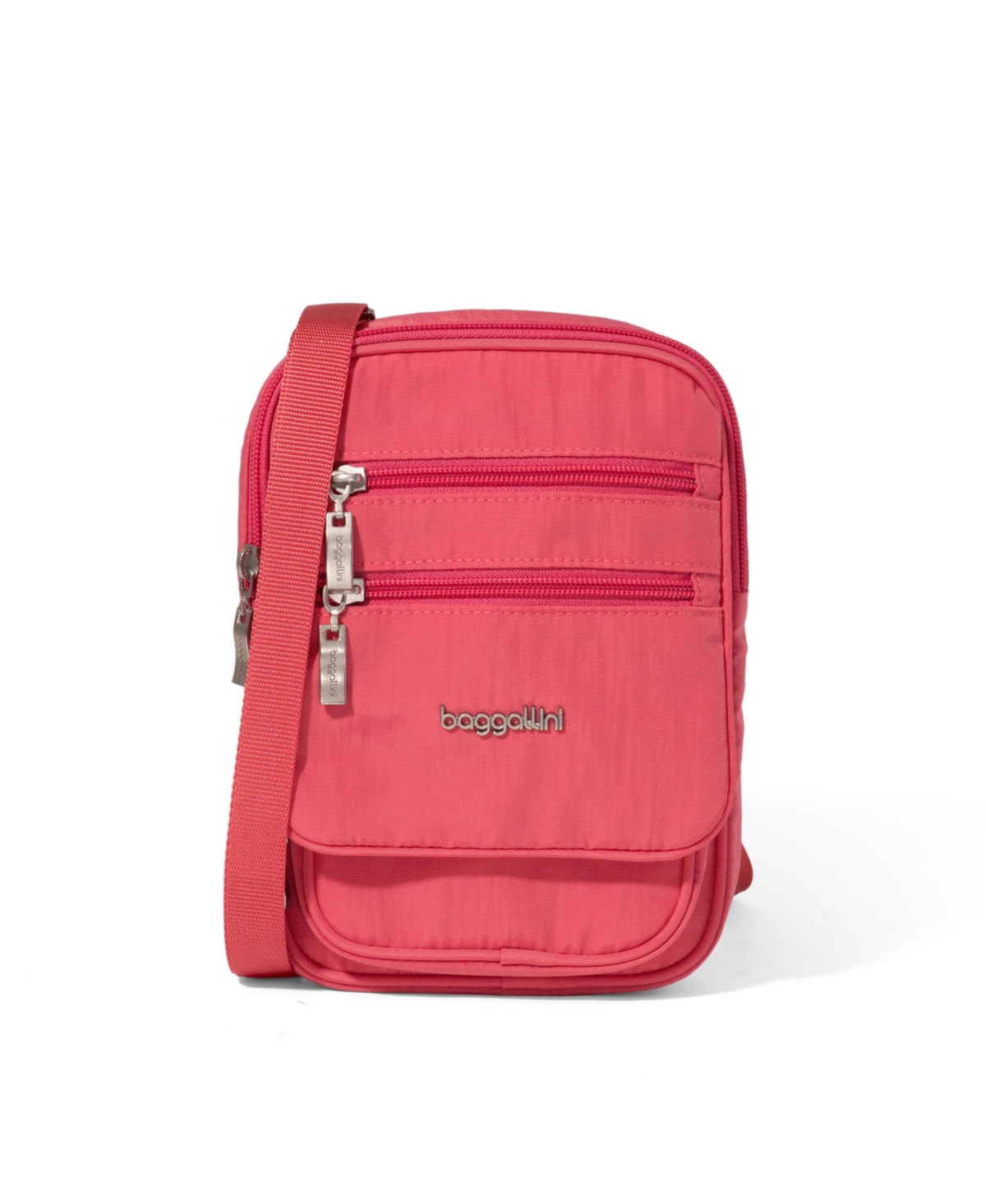Rfid Journey Crossbody Bag - Flamingo