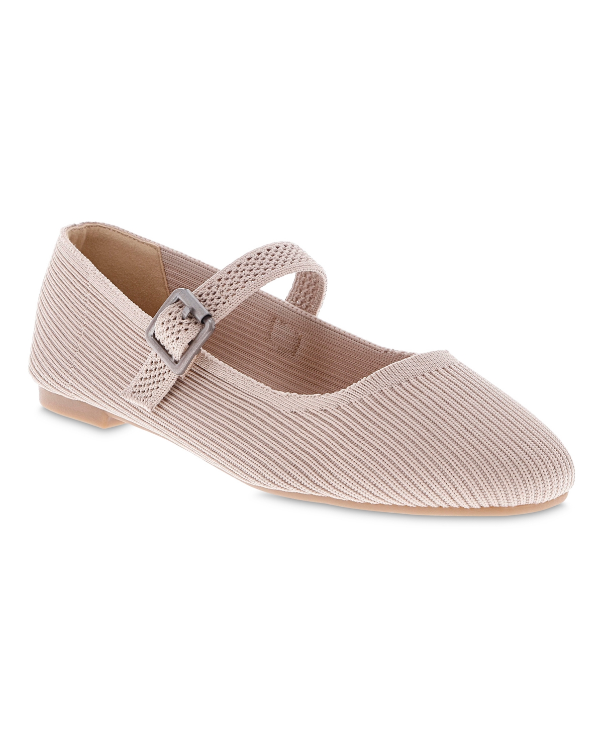 Mia Brita Mary Jane Flat In Oatmeal