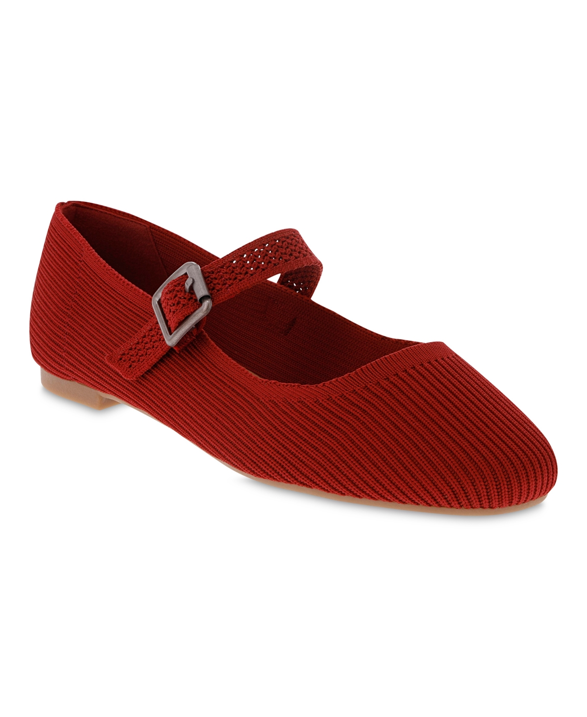 Mia Brita Mary Jane Flat In Red
