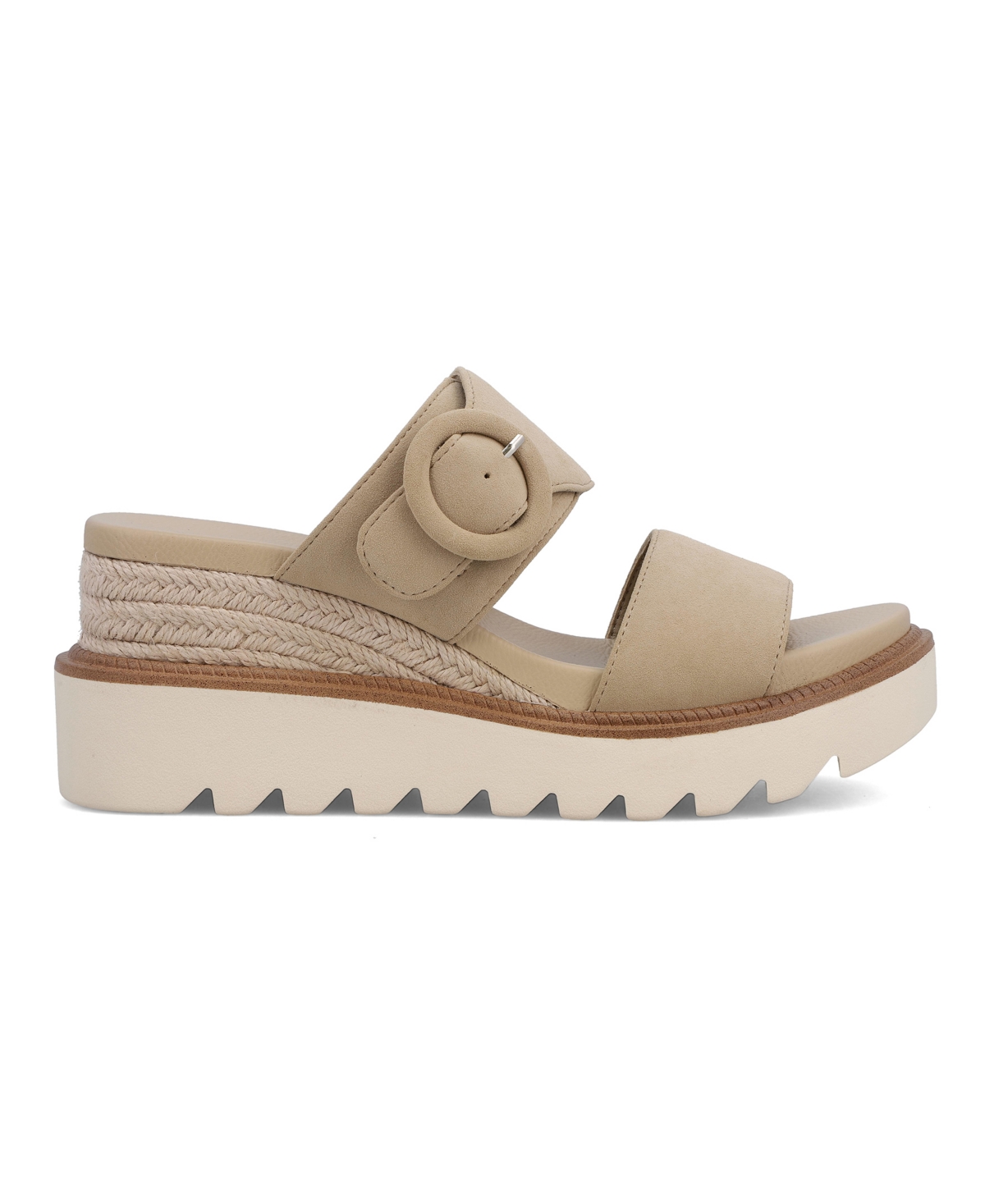 Mia Orla Platform Wedge Sandal In Sand