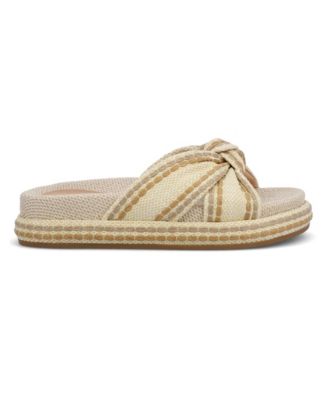 Women's Giade Raffia Slip-On Sandals