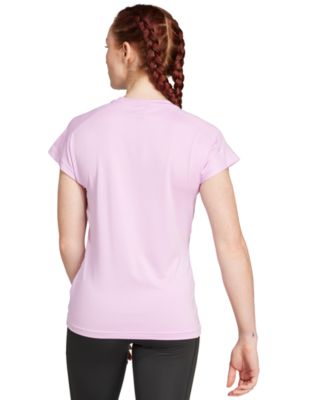 Women's Training Moisture-Wicking Logo V-Neck T-Shirt