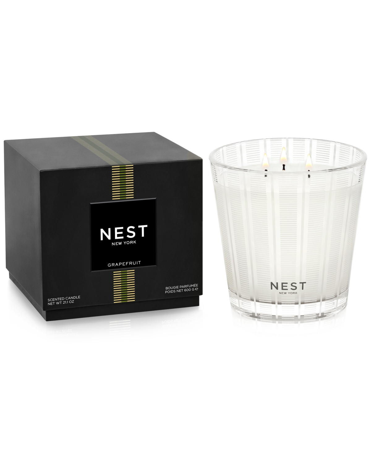 Grapefruit 3-Wick Candle, 21.1 oz. - Grapefruit