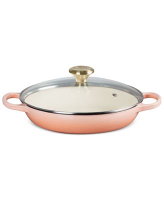 Enameled Cast Iron Signature Round 2.25-Qt. Braiser with Glass Lid
