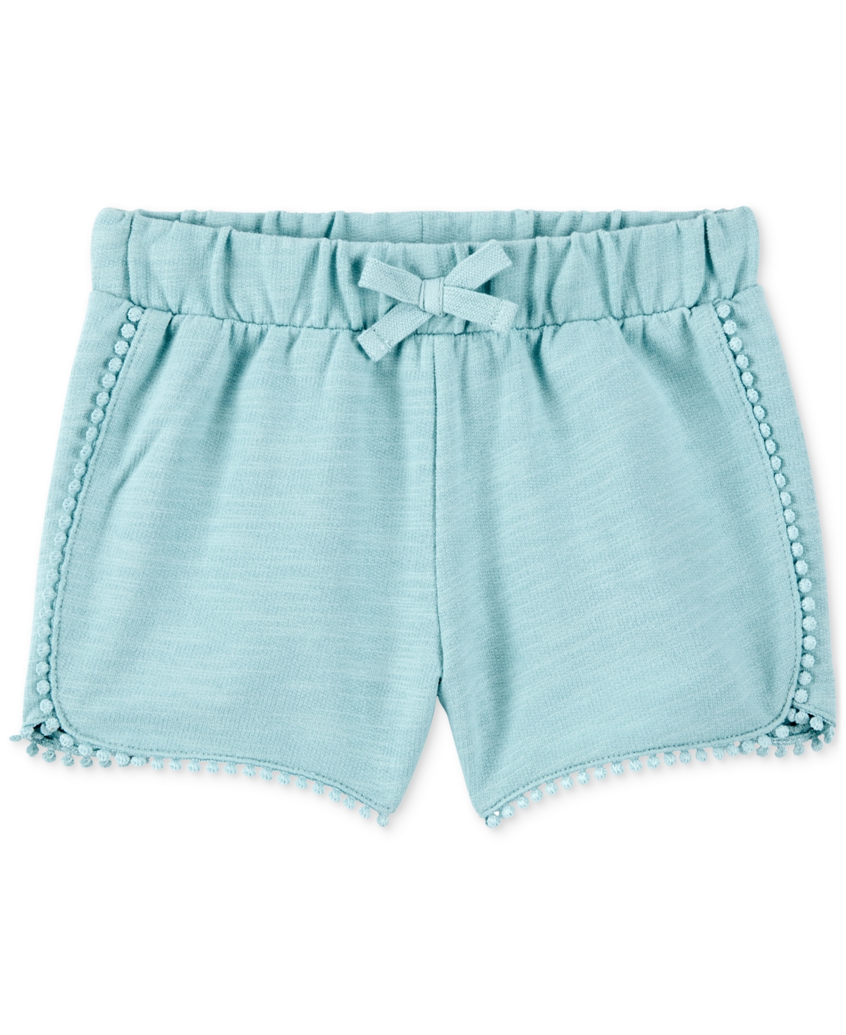 Carter's Toddler Girls Cotton Pom-pom Dolphin Shorts