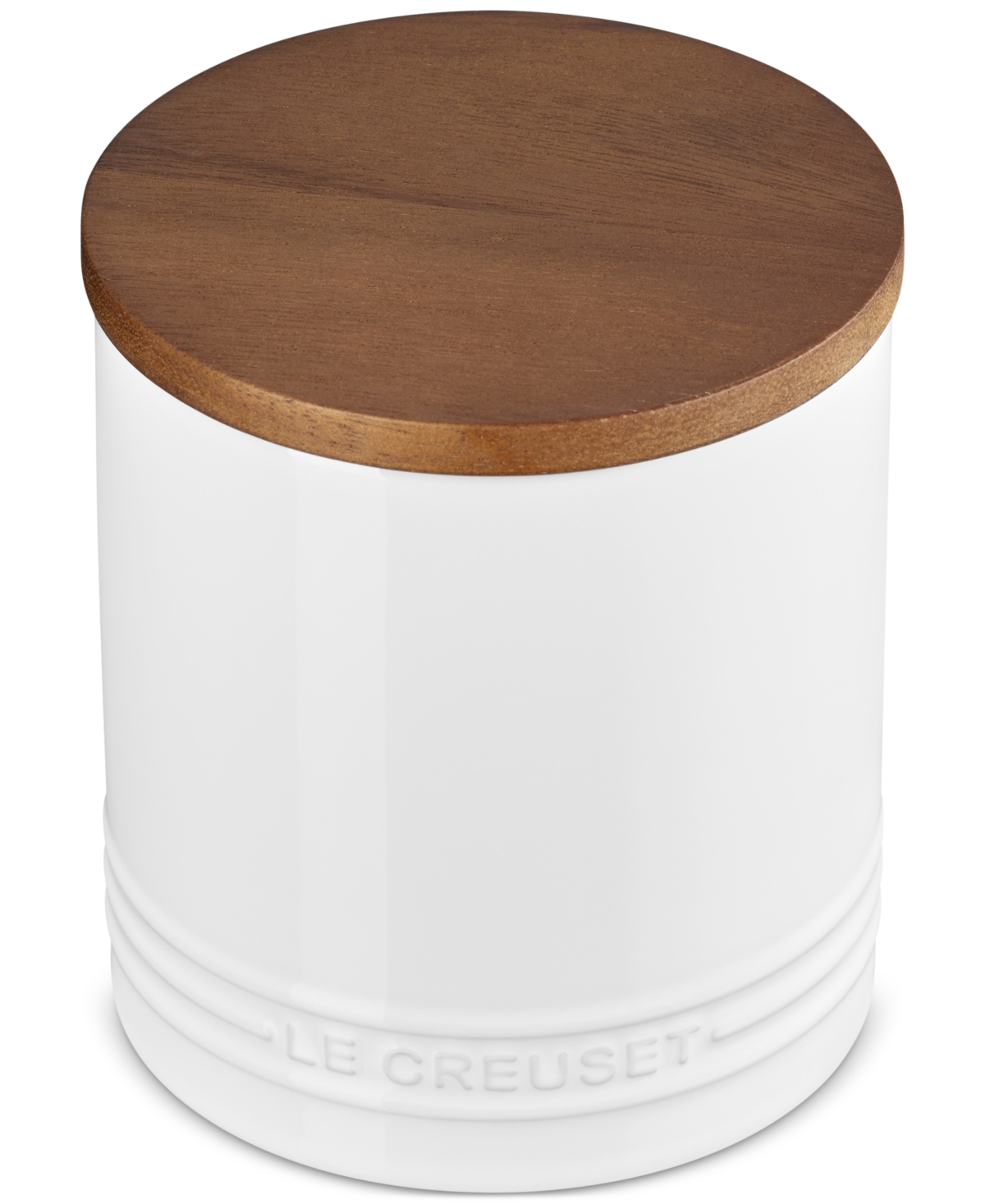 Le Creuset Signature Stoneware 1.2-quart Storage Canister In White