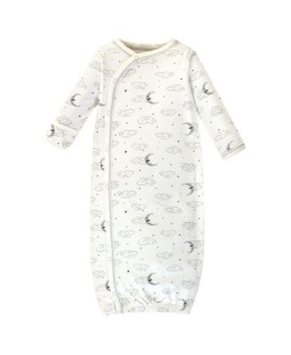 Baby Boys Natural Soft Cotton Kimono Gowns