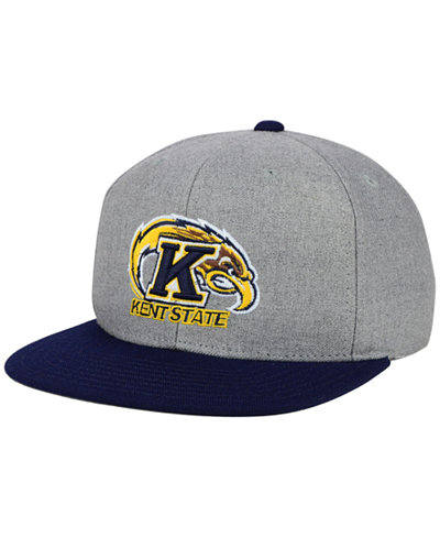 adidas Kent State Golden Flashes Stacked Box Snapback Cap