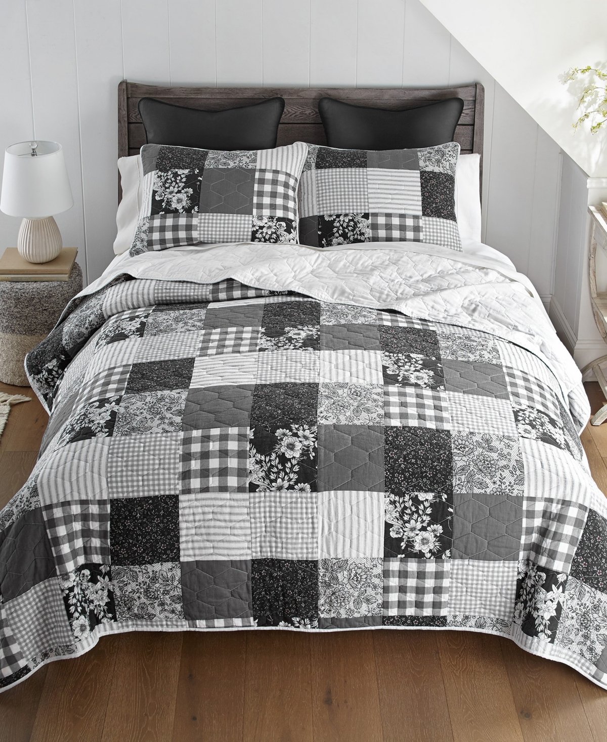 Donna Sharp Indiana Farmhouse 3-pc. Quilt Set, King In Multi