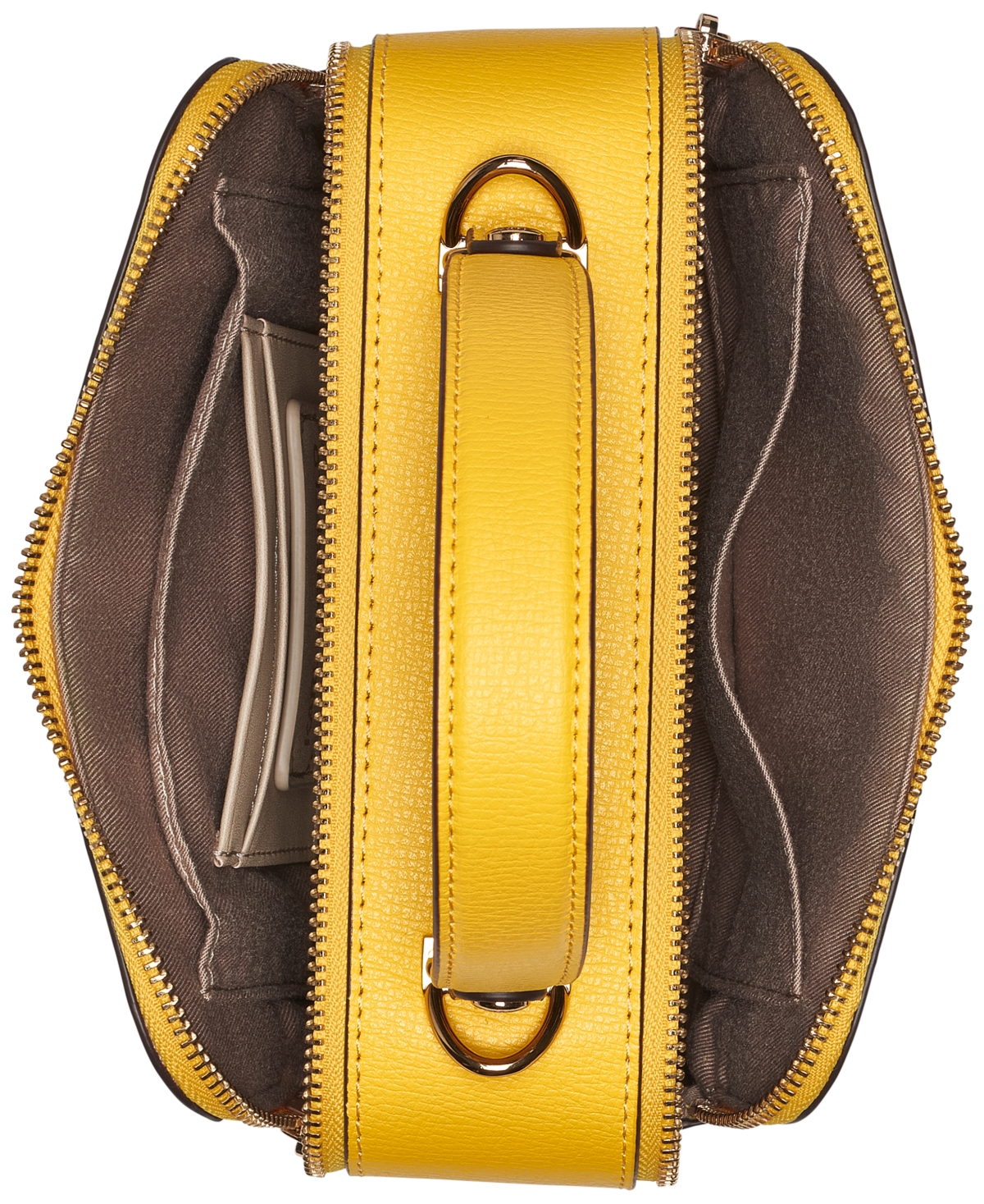 Shop Karl Lagerfeld Simone Camera Crossbody In Sunflower