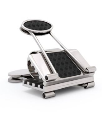 Men's Bill Binder - Money Clip & Credit Card Holder in Brushed