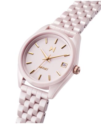 Women's Rise Boyfriend Blush Ceramic Bracelet Watch, 36mm