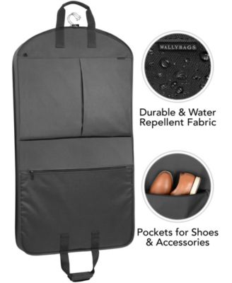 40" Deluxe Travel Garment Bag with Pockets