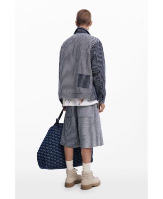 Men's Structured striped jacket