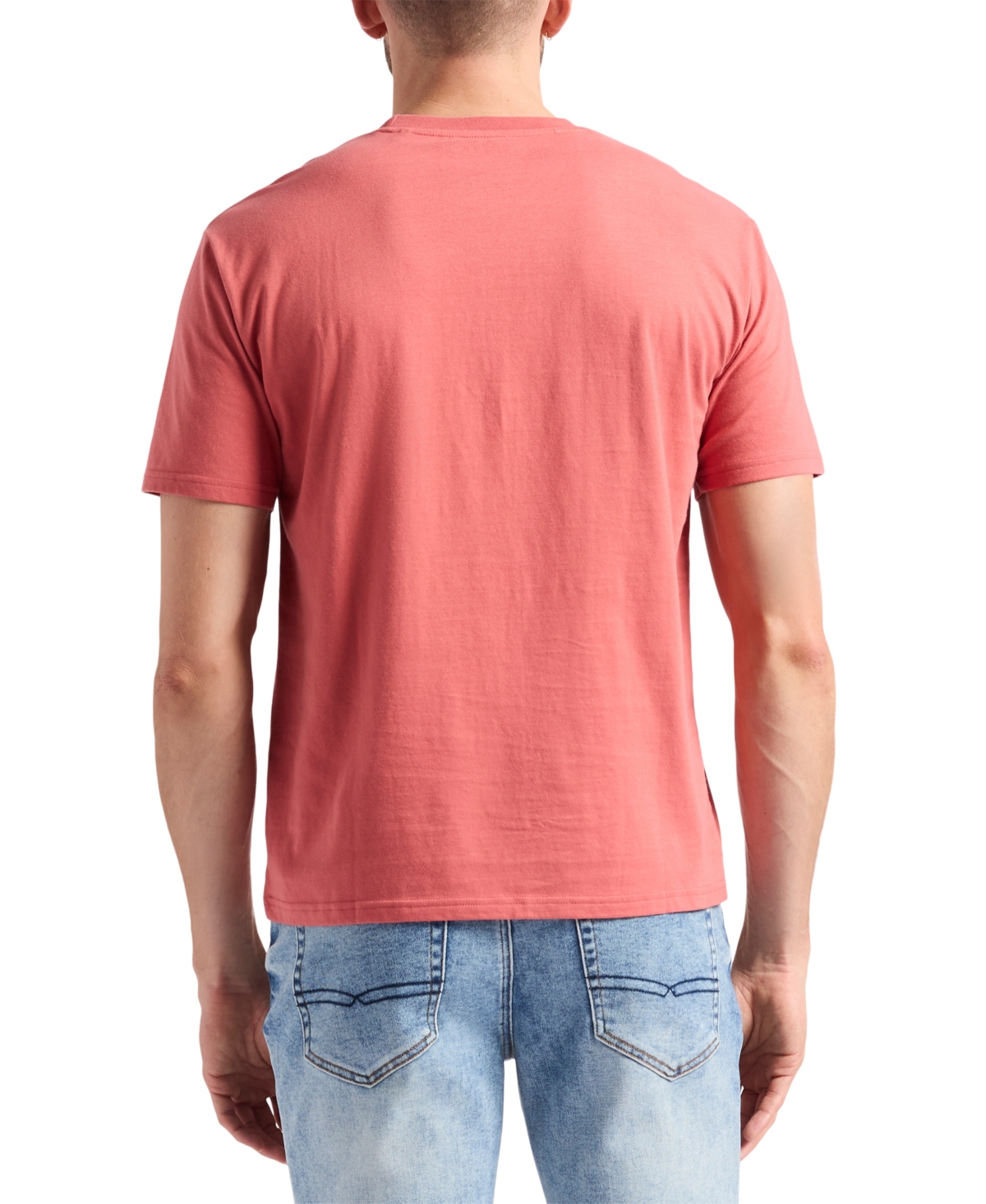 Buffalo David Bitton Men's Trokes Graphic with Motors Print T-Shirt