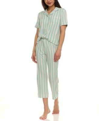 Women's Annie Printed Capri Pajama Set