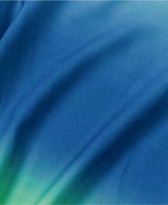 Big Boys Husky Chlorine Resistant Long Sleeve Mock Neck UPF 50 Rash Guard