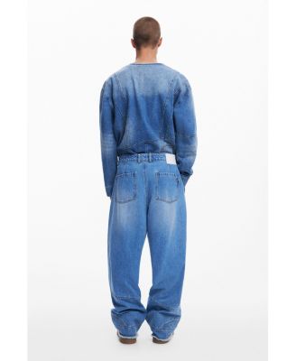 Men's Denim balloon pockets hem