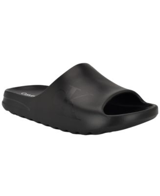 【 】★サンダル★ Men's Olin Casual Slip-On Slide Calvin Klein Men's Olin Casual Slip-On Flat Slide - Macy's