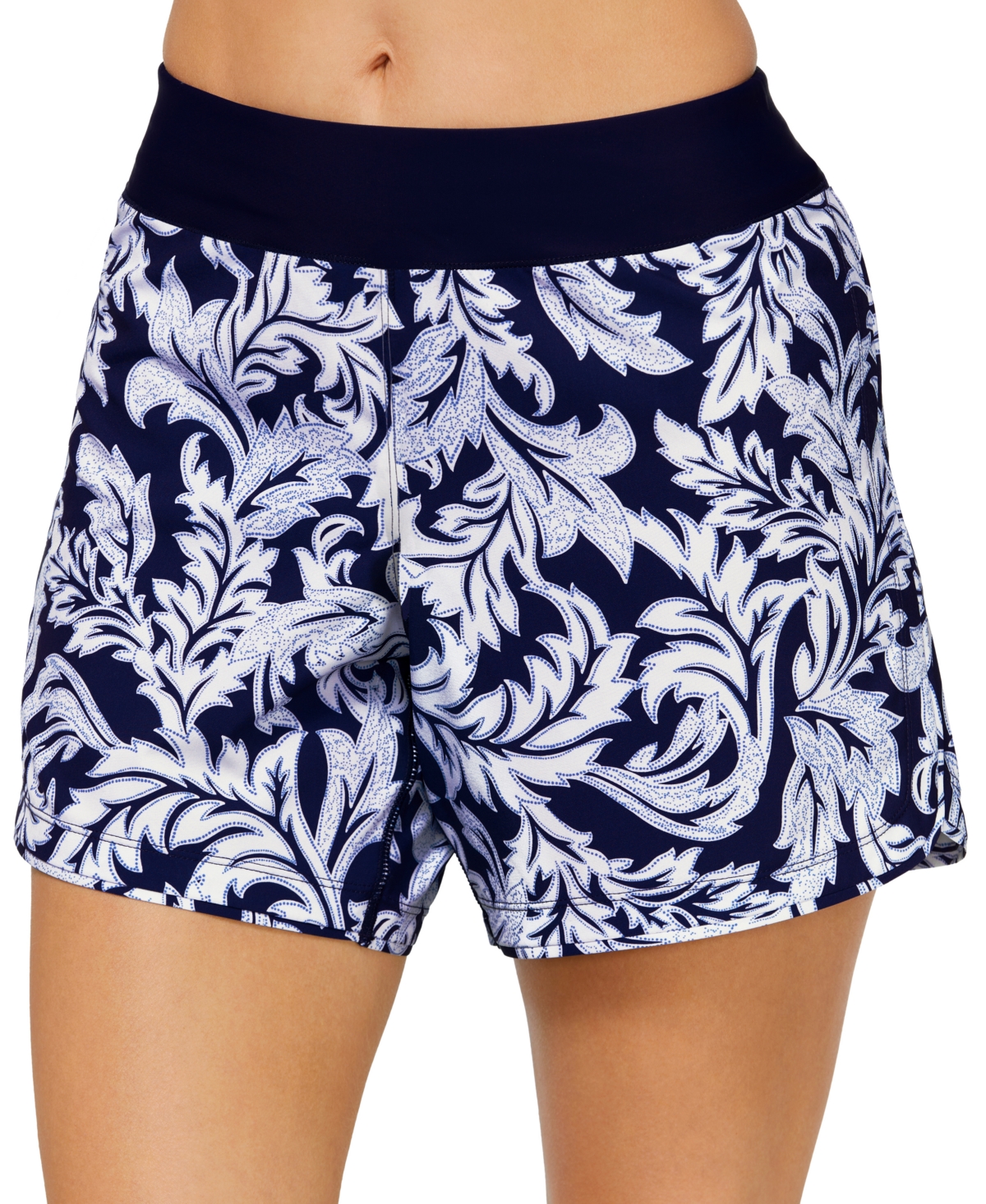 Island Escape Women's Board Shorts, Exclusively At Macy's In Blue