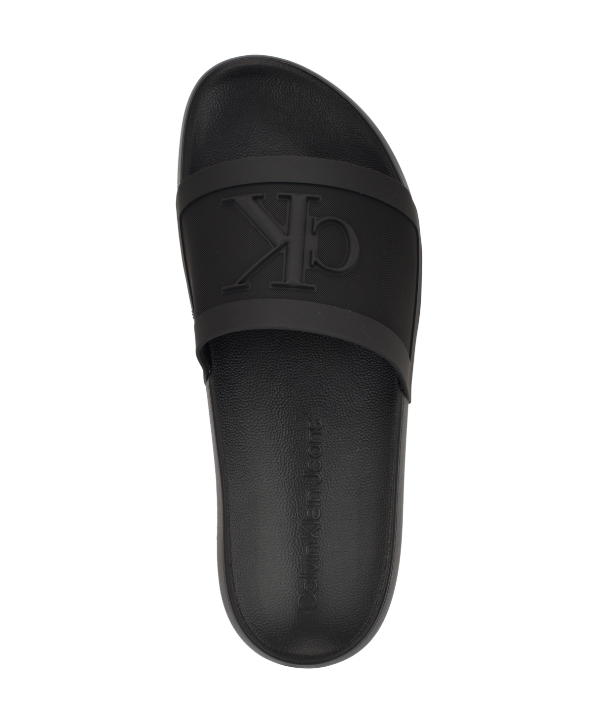 Shop Calvin Klein Men's Wlinderz Casual Slip-on Slide In Black