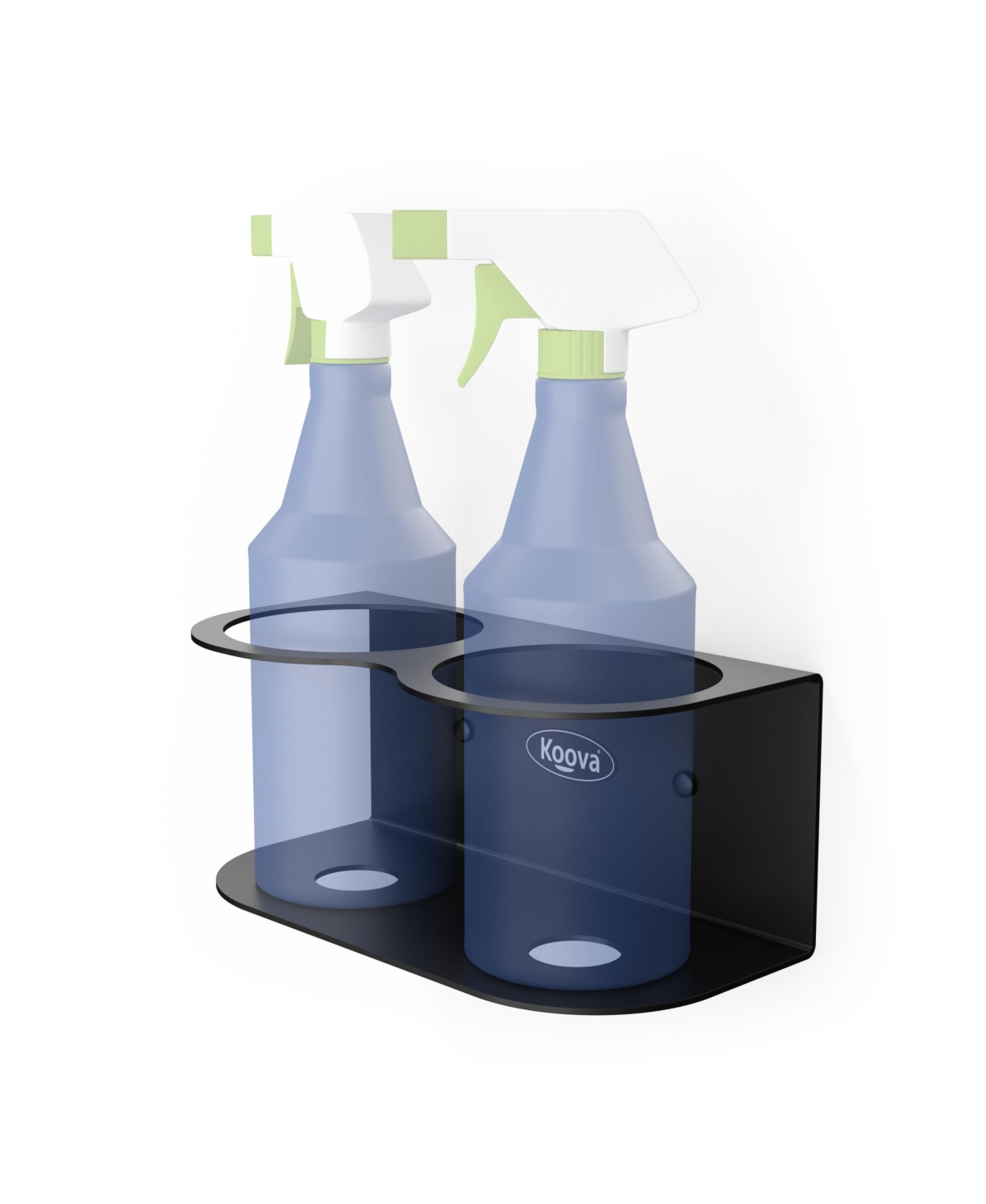 2 All-Purpose Spray Bottle Holder - Black