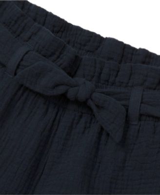 Girls Belted Woven Pull On Shorts