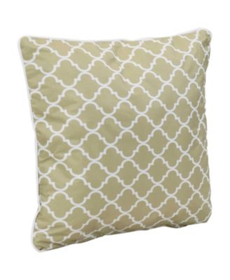 Indoor/Outdoor Square Accent Decorative Throw Pillows for Patio or Living Room Furniture - 16" - 2pc