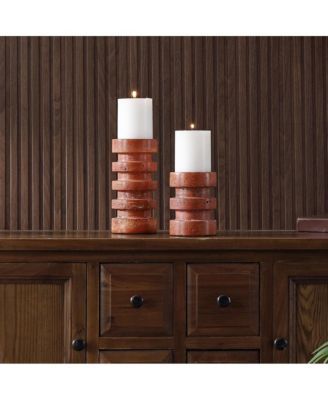 Capri Candle Holder Set 2