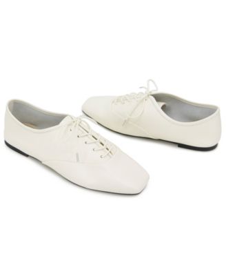 Women's Justice Square Toe Lace Up Flats
