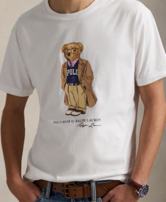 Men's Classic-Fit Polo Bear Jersey T-Shirt