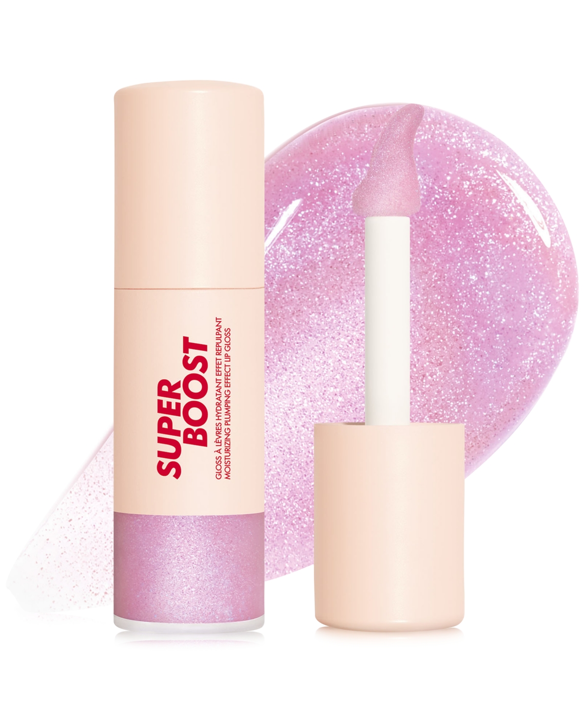 Super Boost Moisturizing Plumping Effect Lip Gloss, 0.3 oz. - 10 - Juicy Peach - Coral