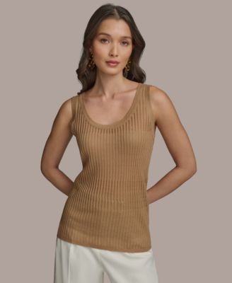 Donna Karan New York - Women's Ribbed Sweater Shell
