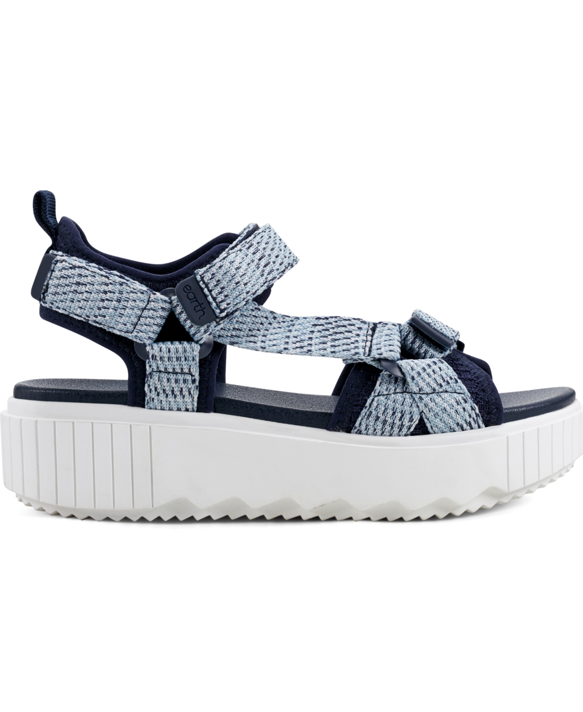 EARTH WOMEN'S ALANA EVA PLATFORM SPORT SANDALS 