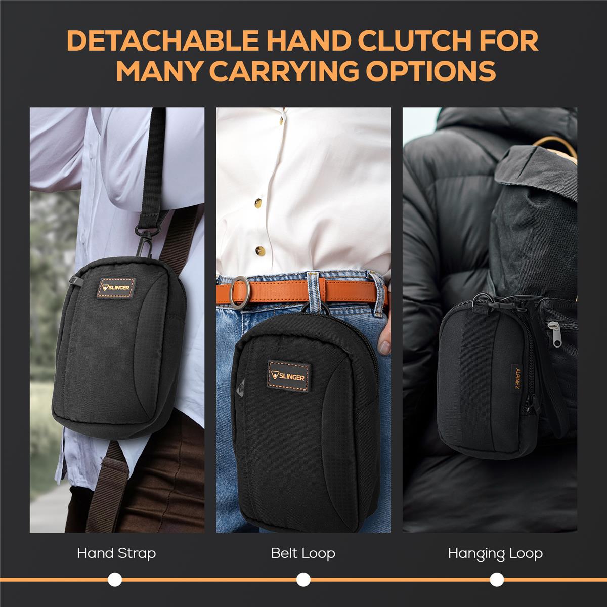 Kodak Kodak Fun Saver 35mm One-Time-Use Disposable Camera with Flash, 27 Exposures 6-pack With Slinger Camera Bag