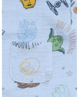 Baby Boys Henley Sleeveless Romper