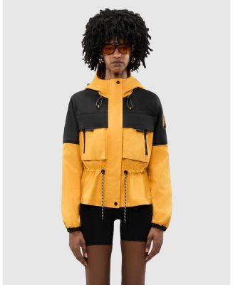 Alpenhaus Women's Marmande Short Windbreaker with Removable Sleeves and Branded Extendable Hood