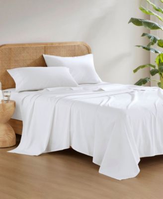 Super 144-Thread Count Cotton 4-Pc. Sheet Set, California King