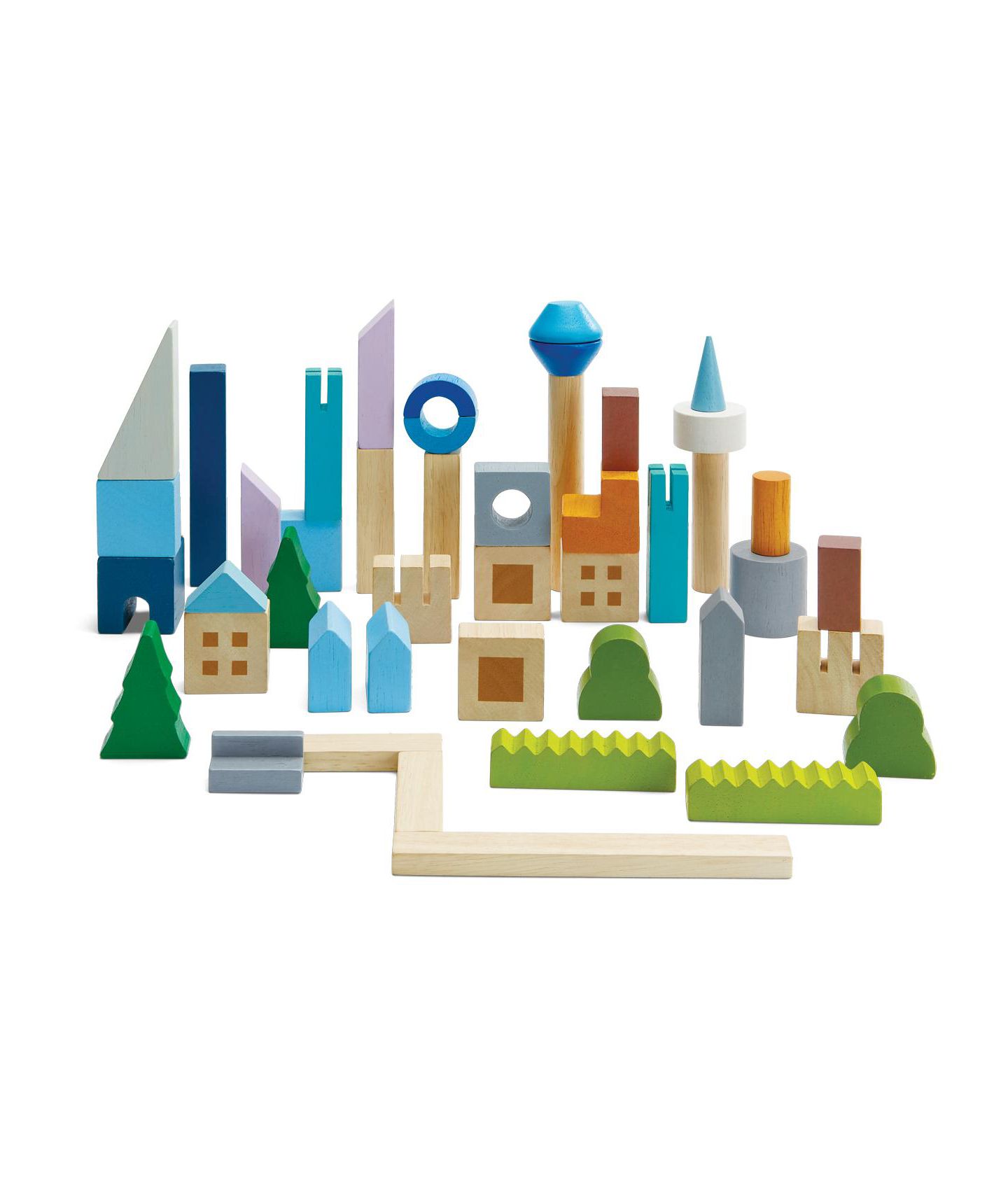 Детский конструктор PlanToys Urban City Blocks — фото 1