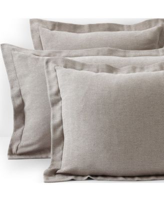 Lands End Luxe Flannel Yarn Dyed Pillow Sham