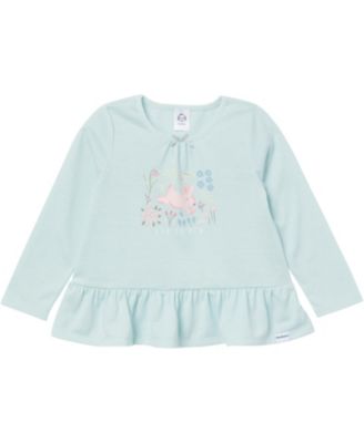 Toddler Girls 2-Piece Peplum Pajama Set