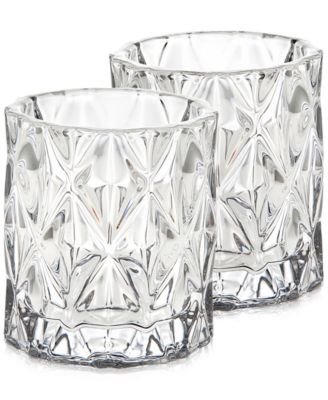 Godinger - Crystal 2-Pc. Votive Candle-Holders