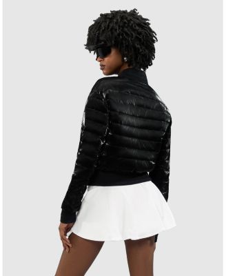 Women's Cluza Reversable Quilted Bomber Jacket