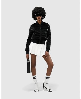 Women's Cluza Reversable Quilted Bomber Jacket