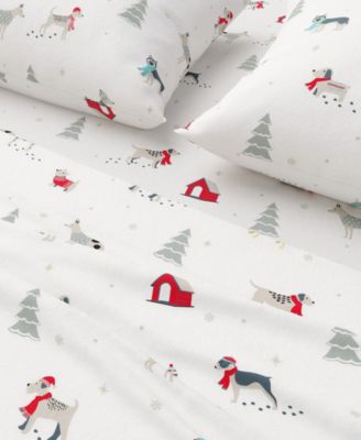 Ultra-Soft Turkish Cotton Flannel Winter Floral Print Sheet