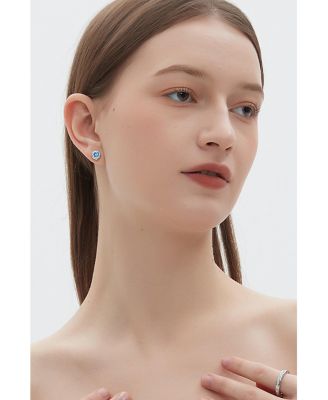 Skyler Molten Cubic Zirconia Stud Earrings