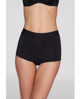 Women's Modal Boy Short Underwear –Insert Mid-Rise Style Panties