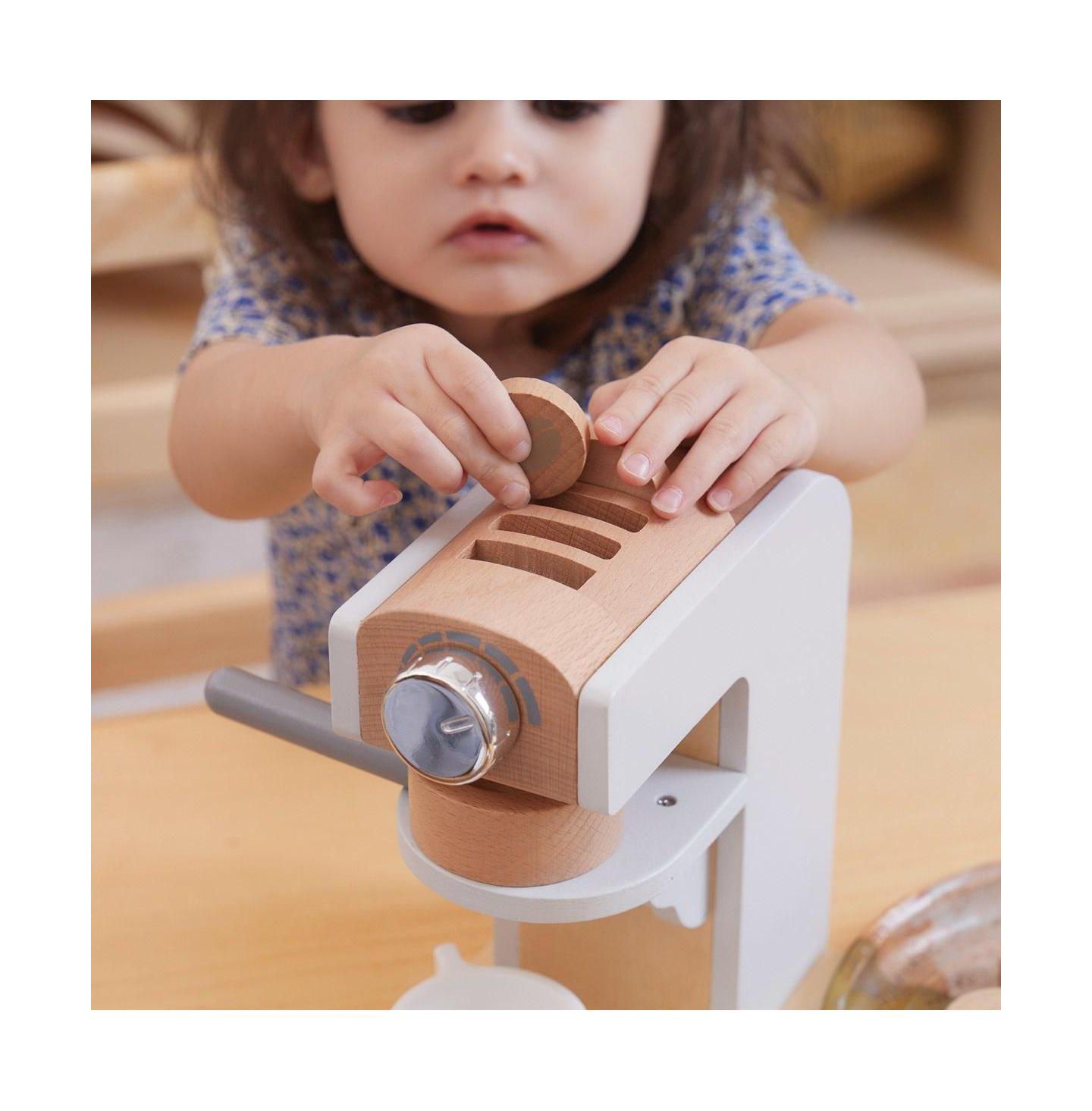 Детские игрушки Kaplan Early Learning Coffee Maker, цвет: Белый — фото 4