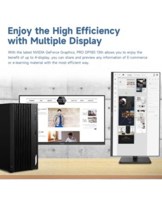 PRO Business Tower Desktop Intel Core i5 13400F 16GB RAM NVIDIA GeForce RTX 4060 2TB SSD Storage Windows 11 Pro