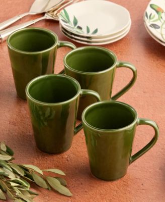 Verde Mugs, Set of 4
